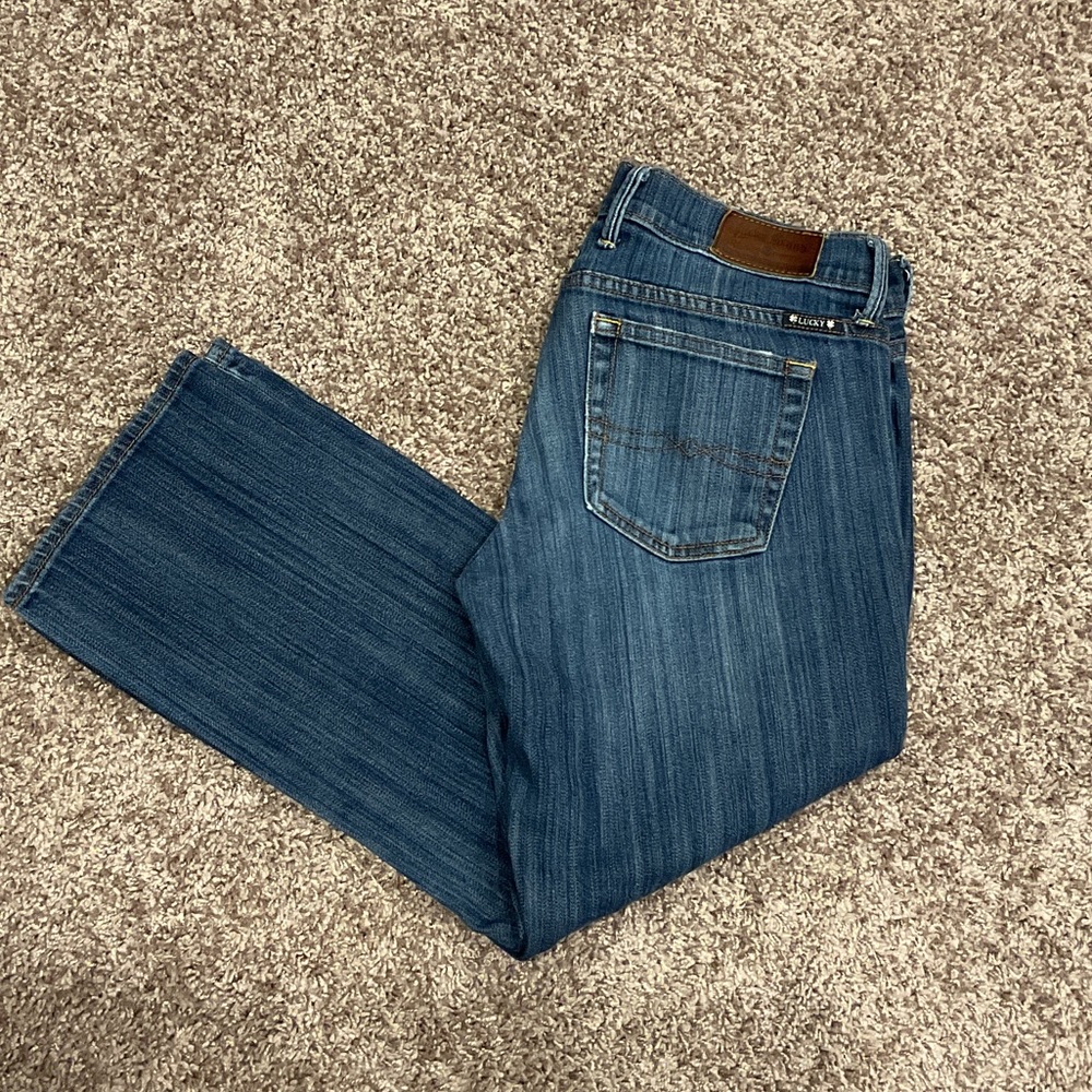 Lucky Brand Women's Blue Cropped Jeans, Size 8/29